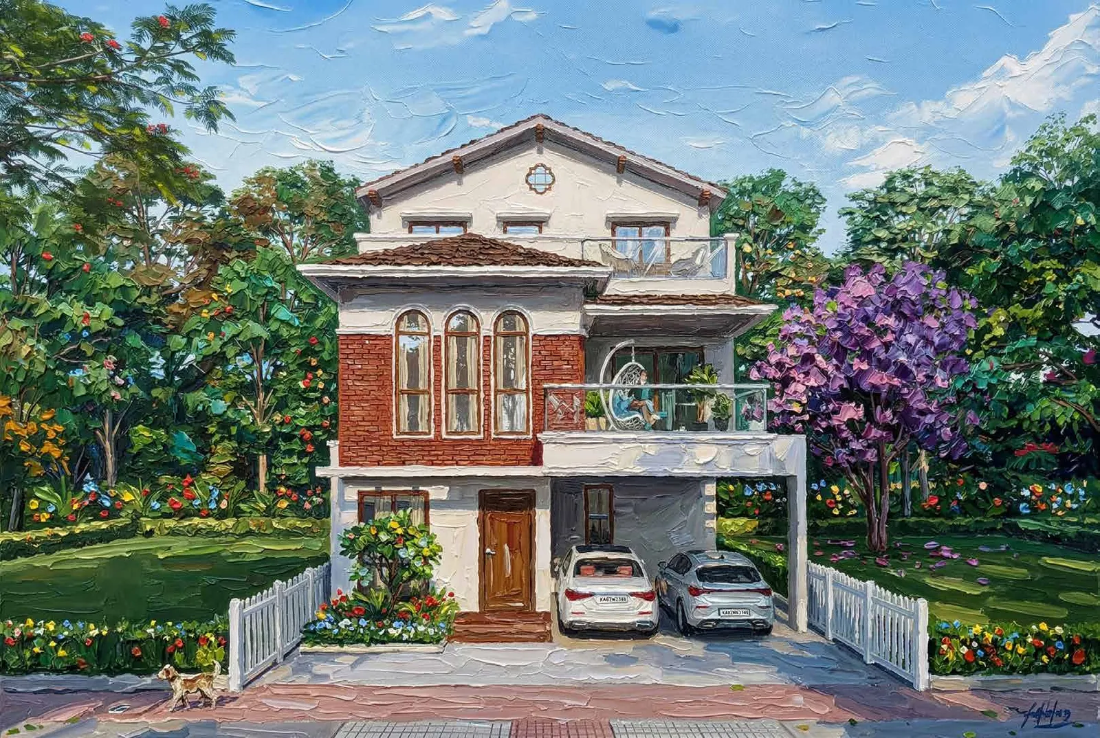 Bluebell villa elevation