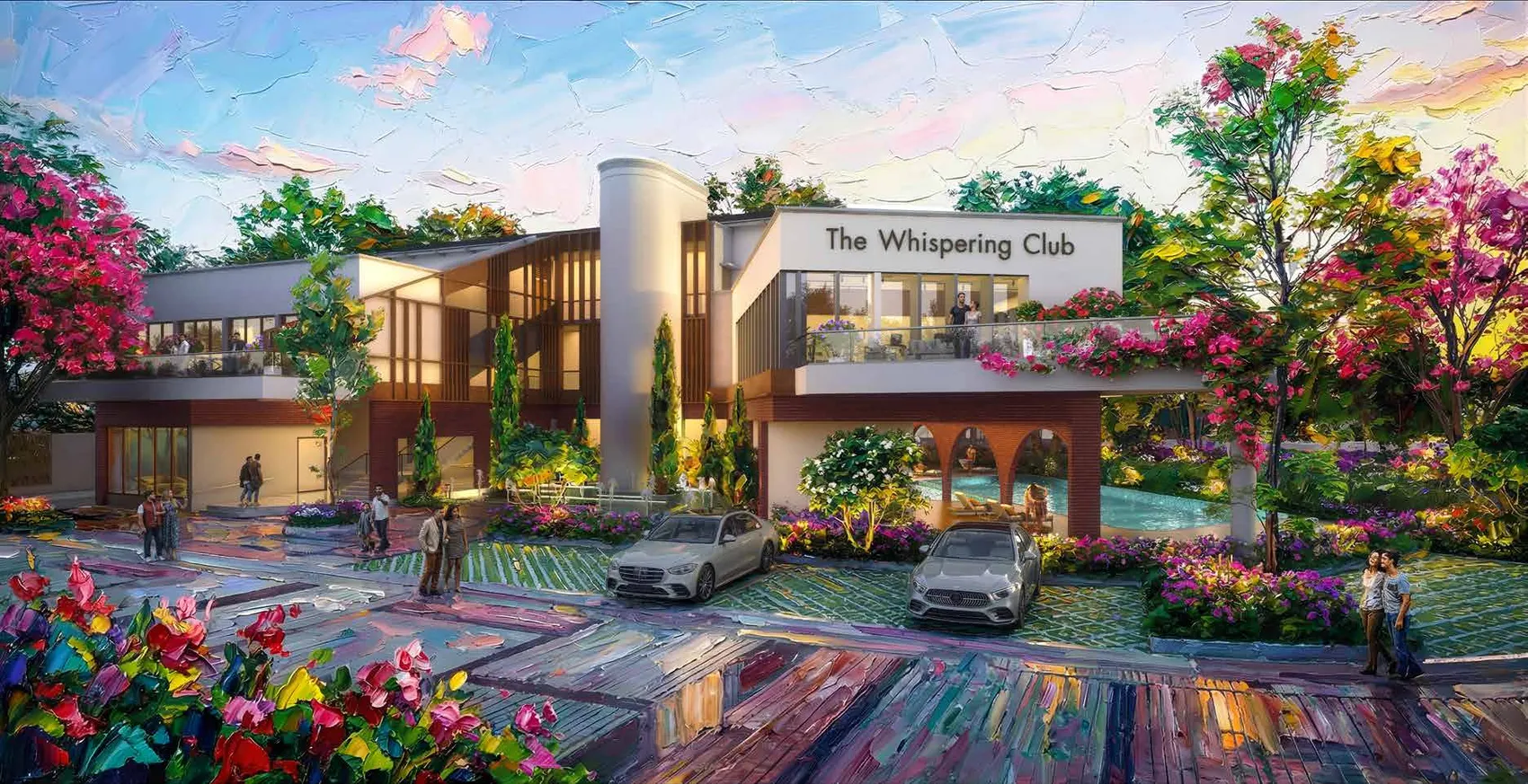 The clubhouse